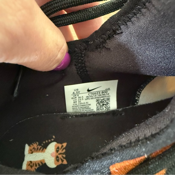 NIKE React Presto Unisex Running Shoes in ‘Tiger’ Print US W 6 / M 4.5 LIKE NEW - Picture 12 of 15